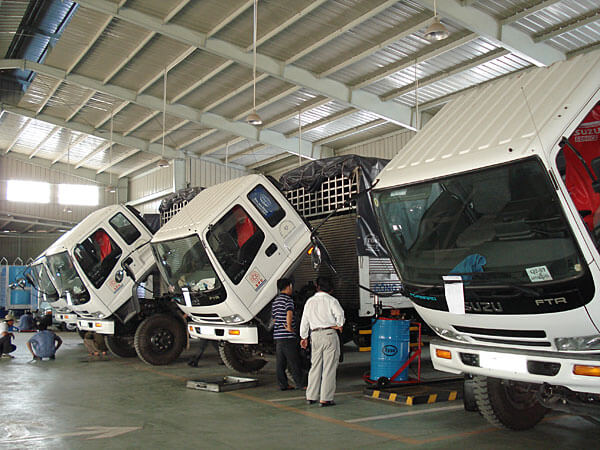 Bảo dưỡng xe tải Isuzu
