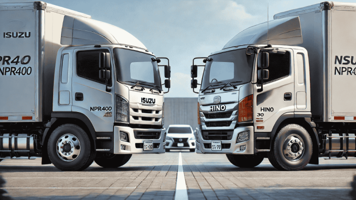 so sánh xe tải isuzu npr400 với hino300